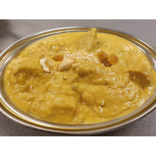 55. Korma Chicken/Räkor/Lamm